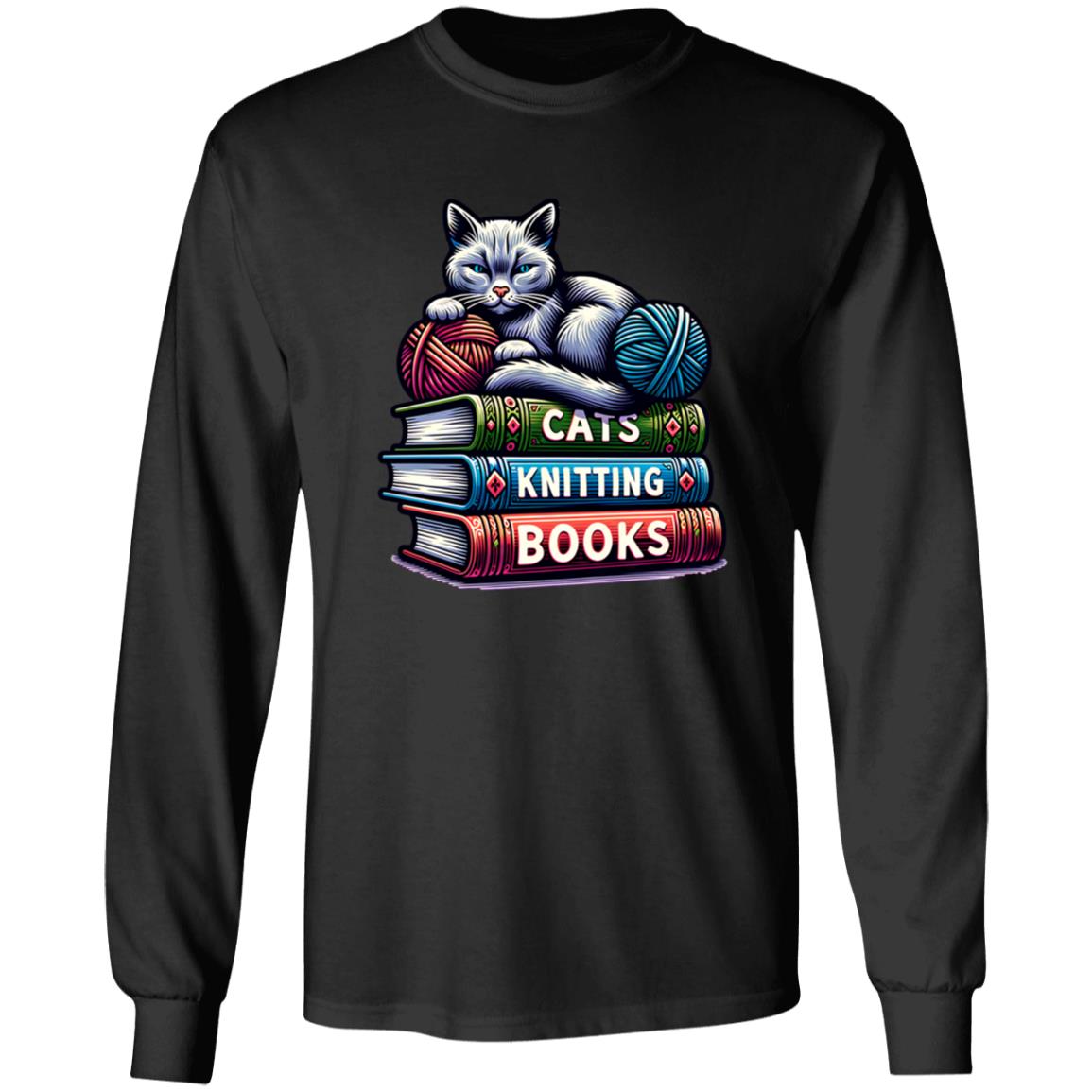 Cats-Knitting-Books T-Shirts, Hoodies & Sweatshirts