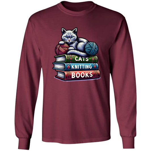 Cats-Knitting-Books T-Shirts, Hoodies & Sweatshirts