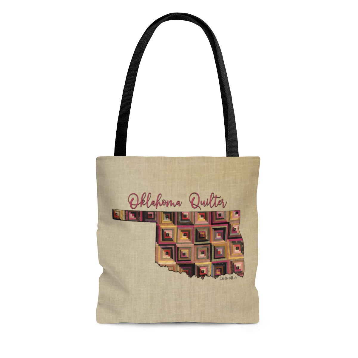 Oklahoma Quilter Cloth Tote Bag