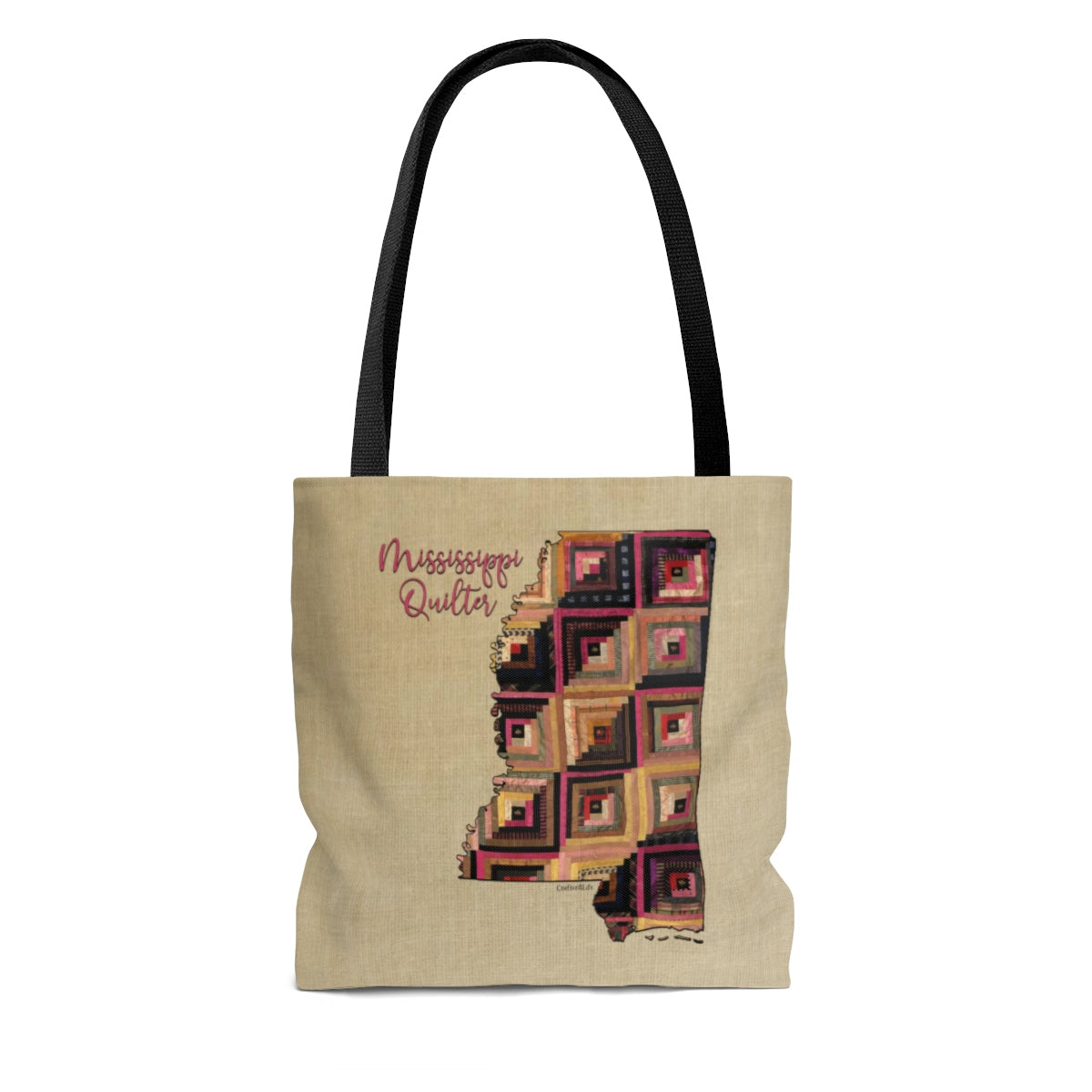 Mississippi Quilter Cloth Tote Bag