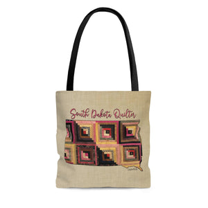 South Dakota Quilter Cloth Tote Bag