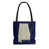 Alabama Knitter Cloth Tote Bag