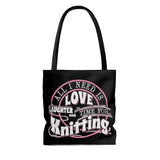 Time for Knitting - Tote Bag
