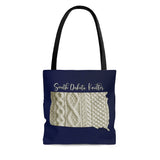 South Dakota Knitter Cloth Tote Bag