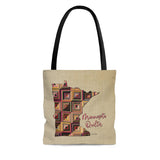 Minnesota Quilter Cloth Tote Bag