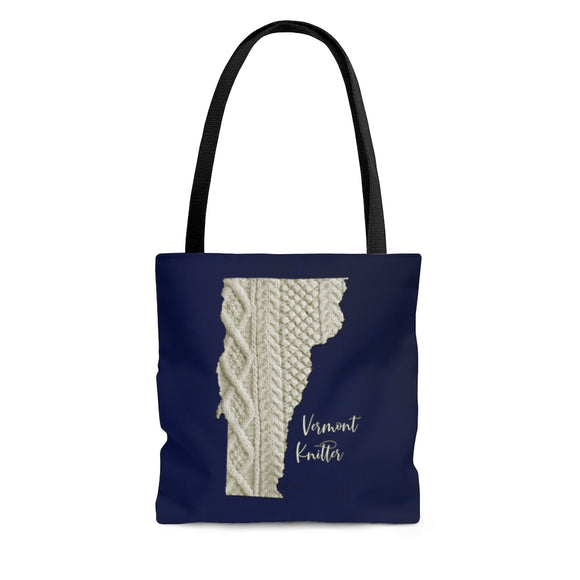 Vermont Knitter Cloth Tote Bag