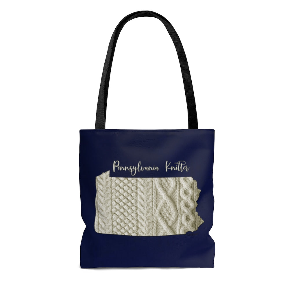 Pennsylvania Knitter Cloth Tote Bag