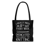 8th Day Knitting - Tote Bag
