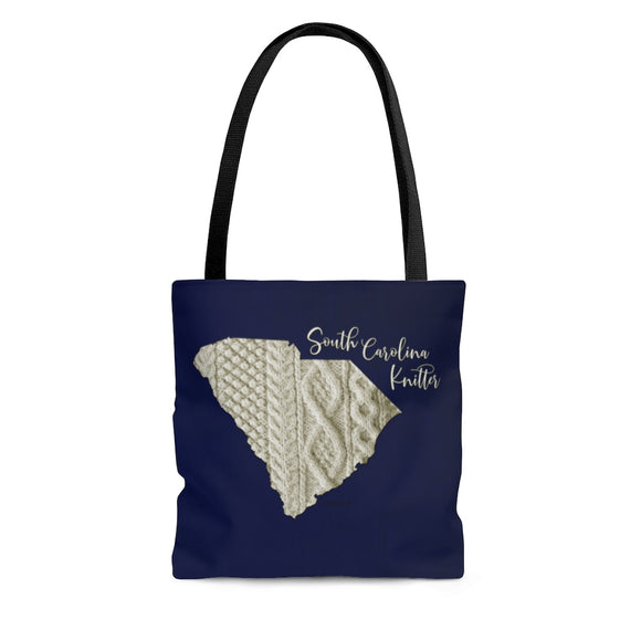 South Carolina Knitter Cloth Tote Bag