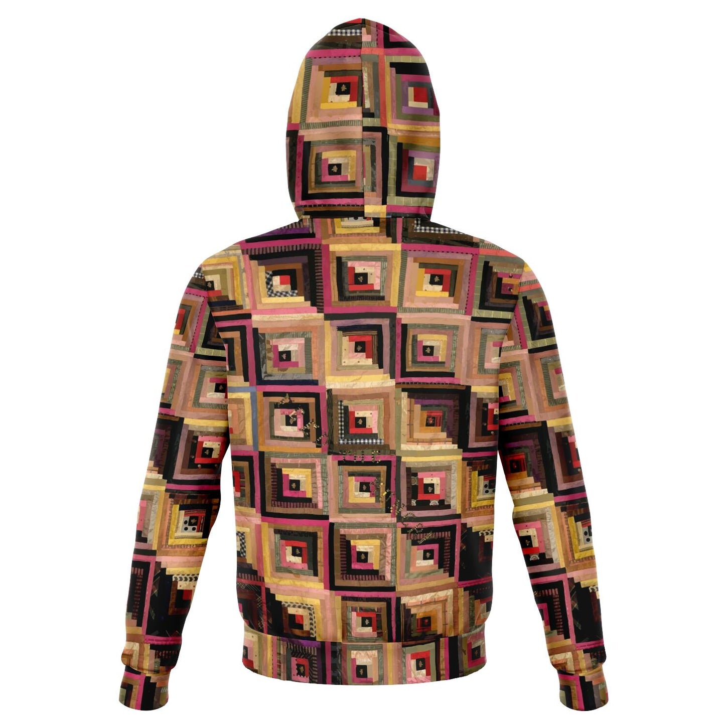 Feed the Hungry Vintage Quilt - Fashion Hoodie