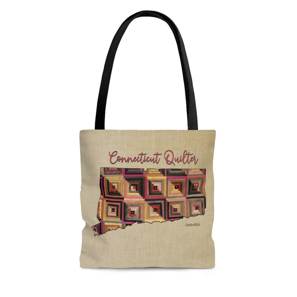 Connecticut Quilter Cloth Tote Bag