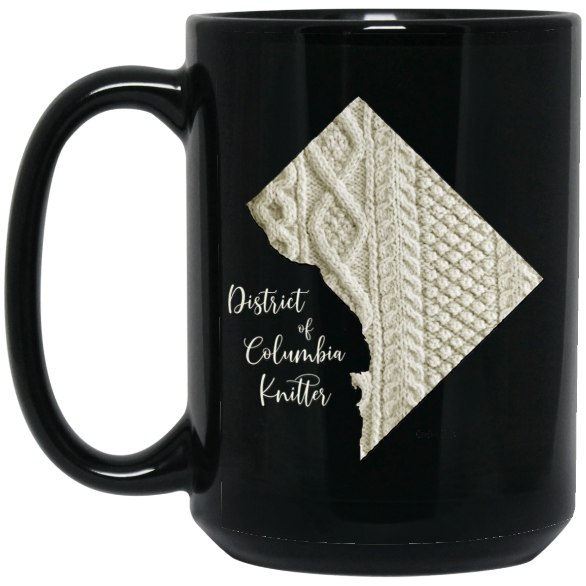 District of Columbia Knitter Mugs