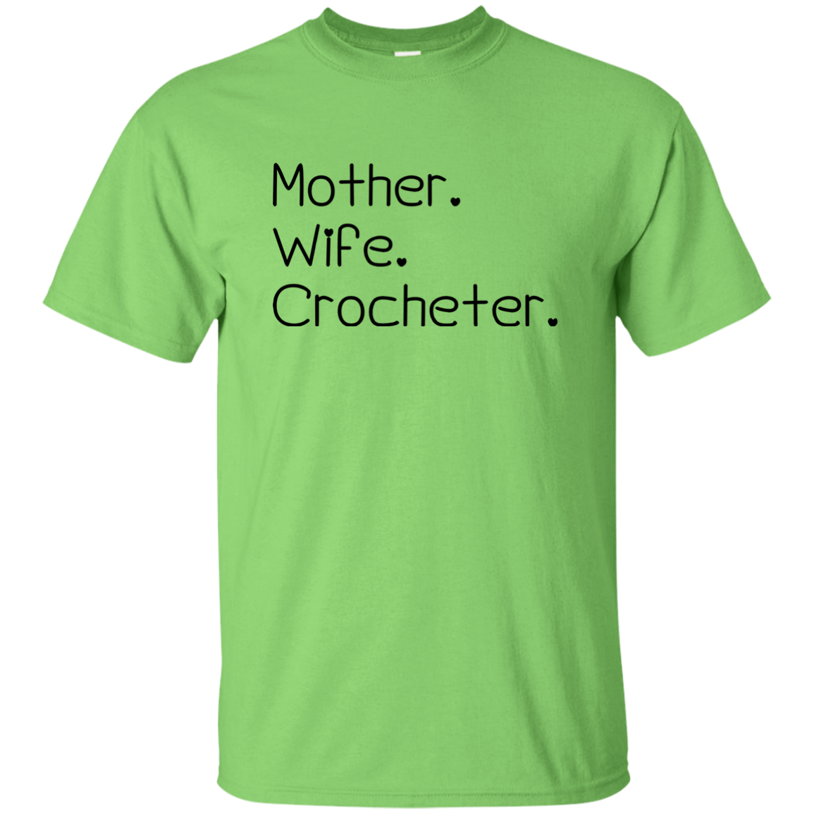 Mother-Wife-Crocheter Ultra Cotton T-Shirt