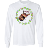West Virginia Quilter Christmas LS Ultra Cotton T-Shirt