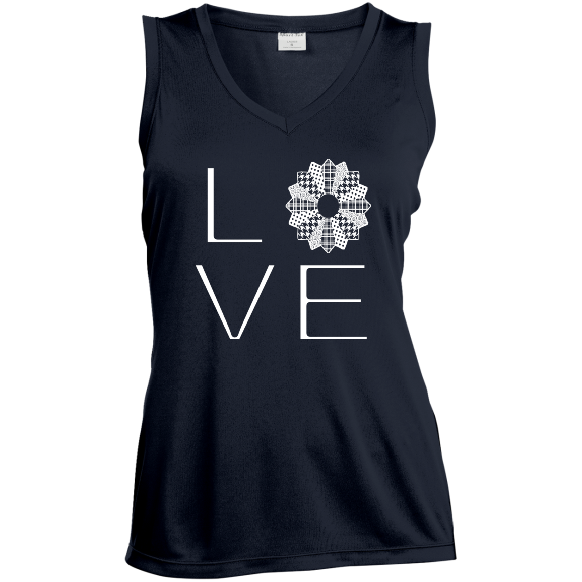 LOVE Quilting Ladies Sleeveless V-Neck - Crafter4Life - 4