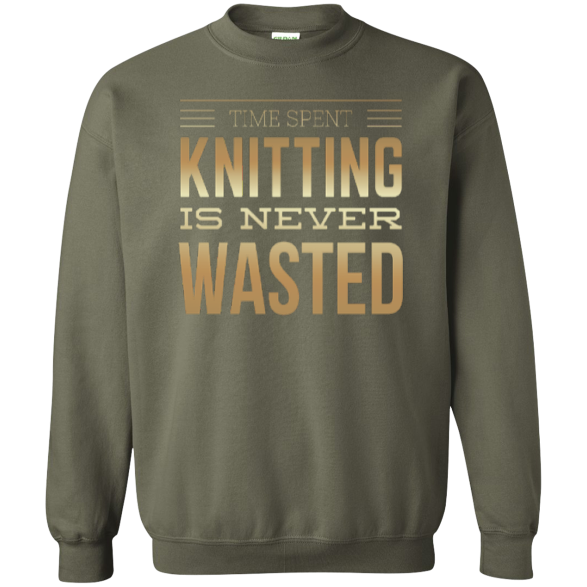 Time Spent Knitting Crewneck Sweatshirt - Crafter4Life - 8