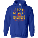 I Bead So I Won't Come Unstrung (gold) Pullover Hoodies - Crafter4Life - 1