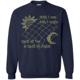 Wish I May Quilt Crewneck Sweatshirts - Crafter4Life - 3
