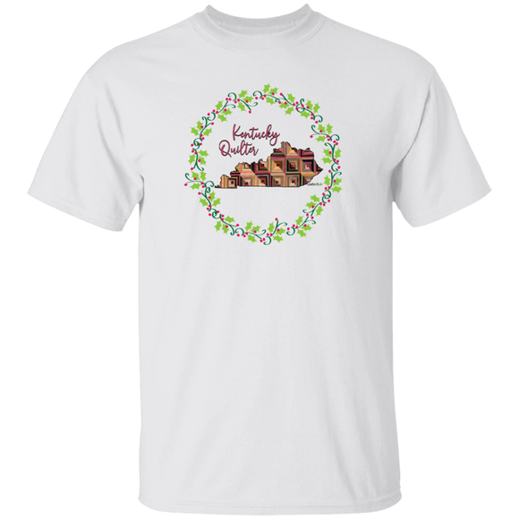 Kentucky Quilter Christmas T-Shirt