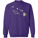 Hawaii Knitter Crewneck Pullover Sweatshirt