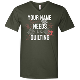 Needs to be Quilting - Personalized Unisex T-Shirts