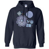Crochet Collage Pullover Hoodie