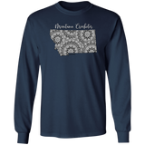 Montana Crocheter LS Ultra Cotton T-Shirt