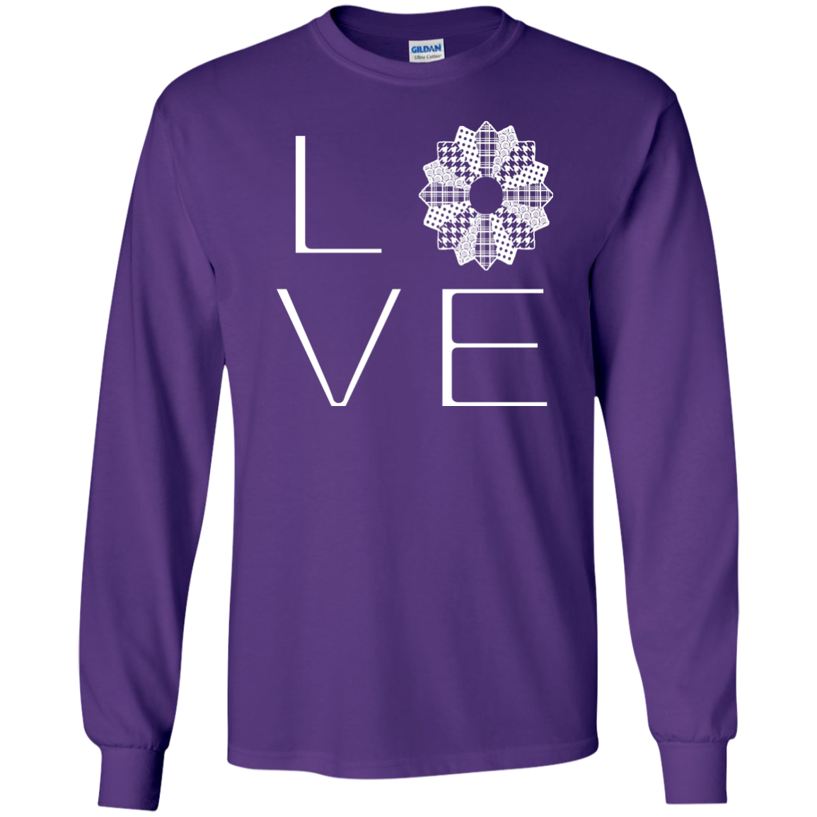 LOVE Quilting LS Ultra Cotton T-shirt - Crafter4Life - 12