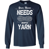 Needs More Yarn - Personalized Unisex T-Shirts