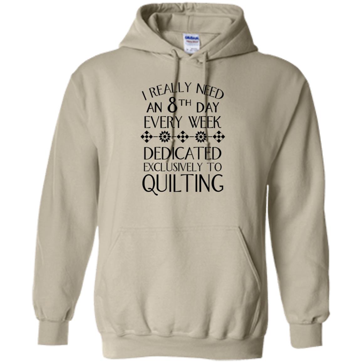 8th Day Quilting Hoodie