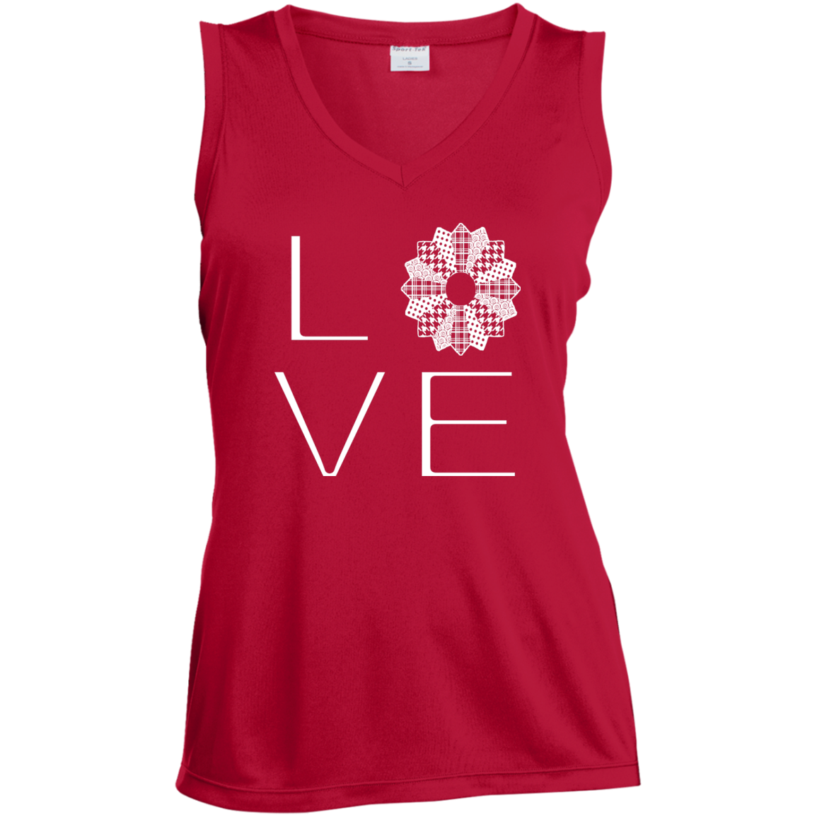 LOVE Quilting Ladies Sleeveless V-Neck - Crafter4Life - 1