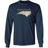 North Carolina Knitter LS Ultra Cotton T-Shirt