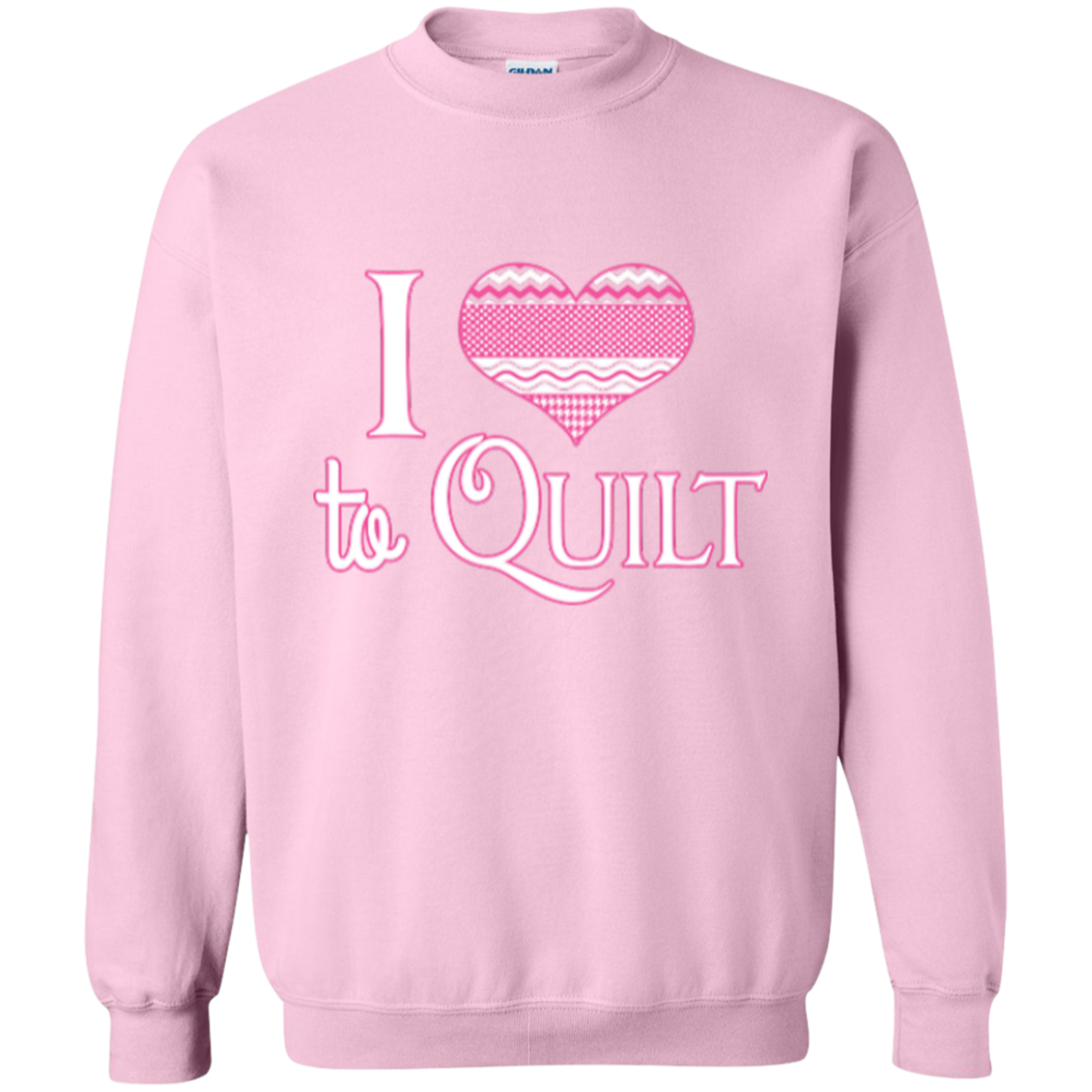 I Heart to Quilt Crewneck Sweatshirts - Crafter4Life - 12