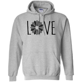 LOVE Quilt Pullover Hoodie