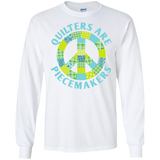 Quilters are Piecemakers Long Sleeve Ultra Cotton T-Shirt - Crafter4Life - 2