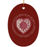 Piece of My Heart (Crochet) Ornaments