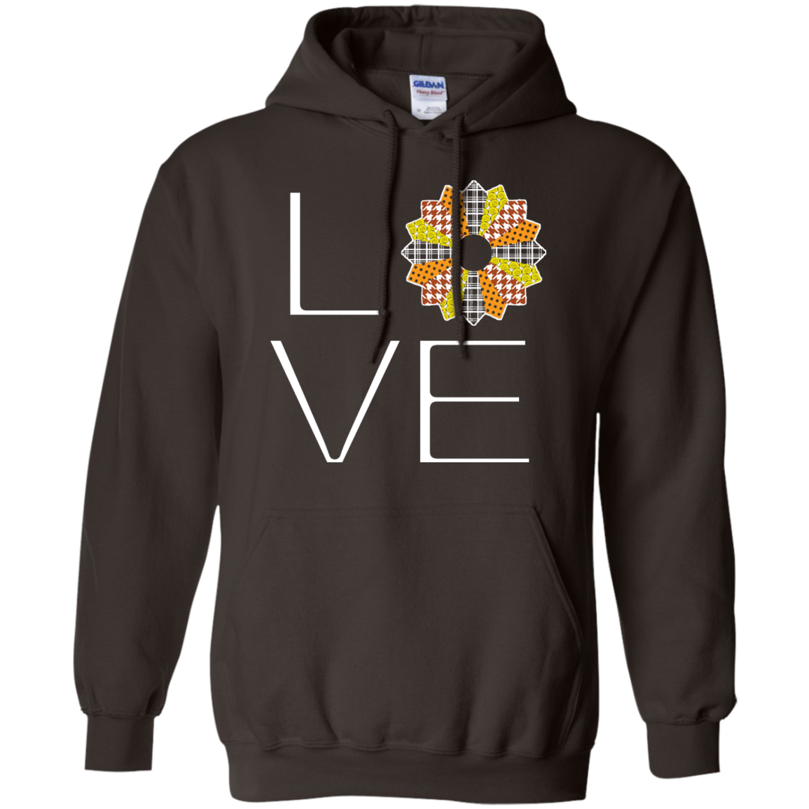 LOVE Quilting (Fall Colors) Pullover Hoodies - Crafter4Life - 8