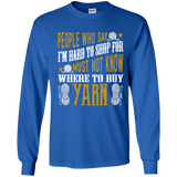 Where to Buy Yarn LS Ultra Cotton T-Shirt