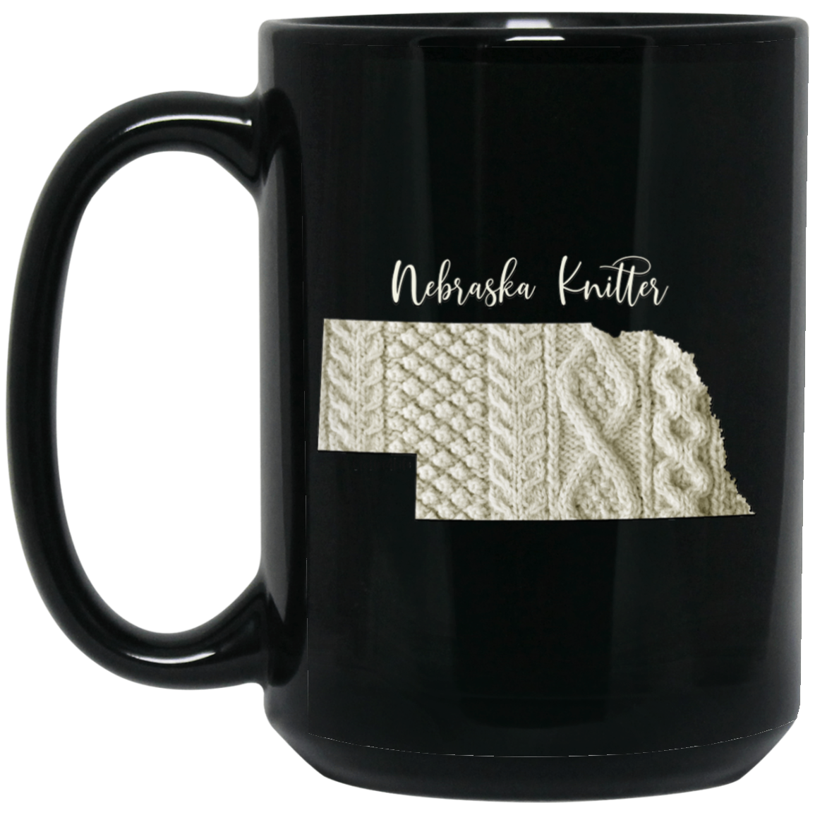 Nebraska Knitter Mugs