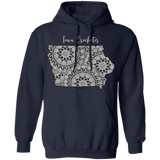 Iowa Crocheter Pullover Hoodie