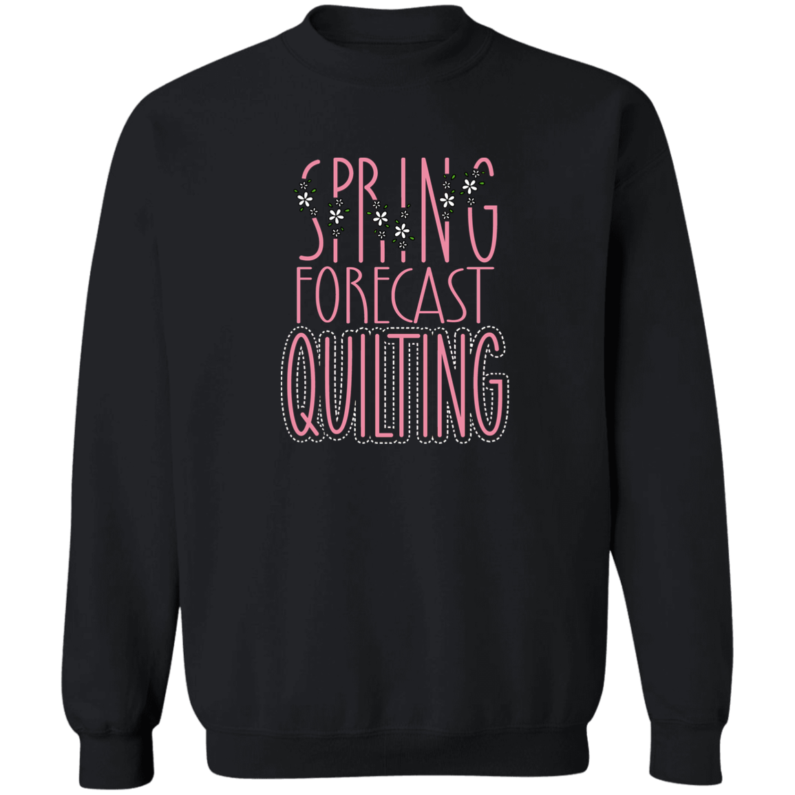 Spring Forecast Quilting Sweatshirt