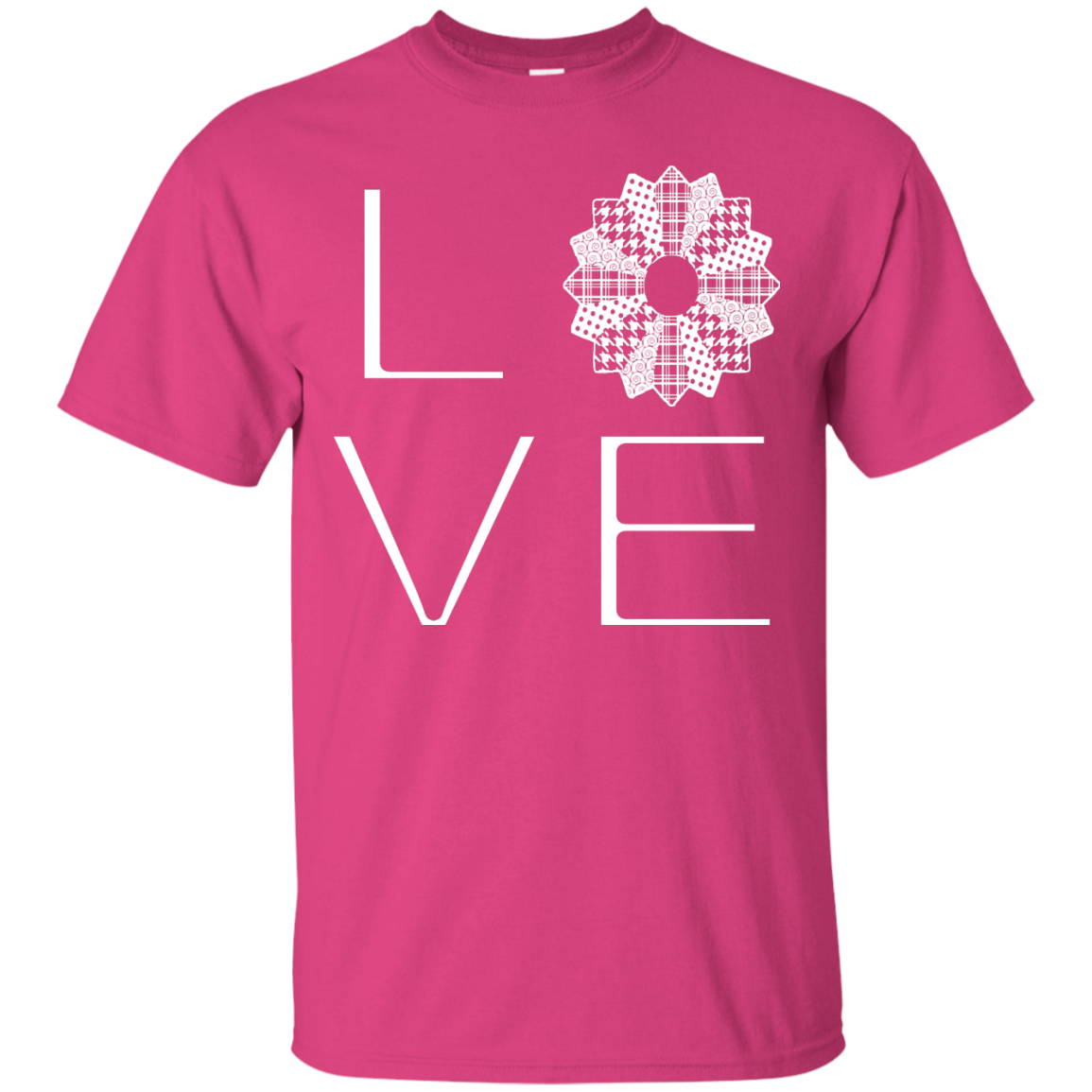 LOVE Quilting Custom Ultra Cotton T-Shirt - Crafter4Life - 4