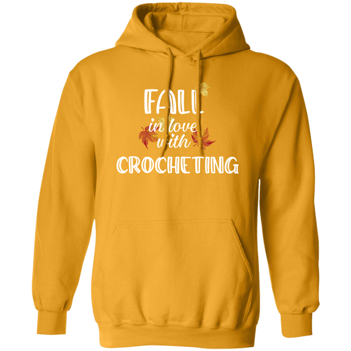 Fall in Love with Crocheting Pullover Hoodie