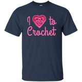 I Heart to Crochet Ultra Cotton T-Shirt