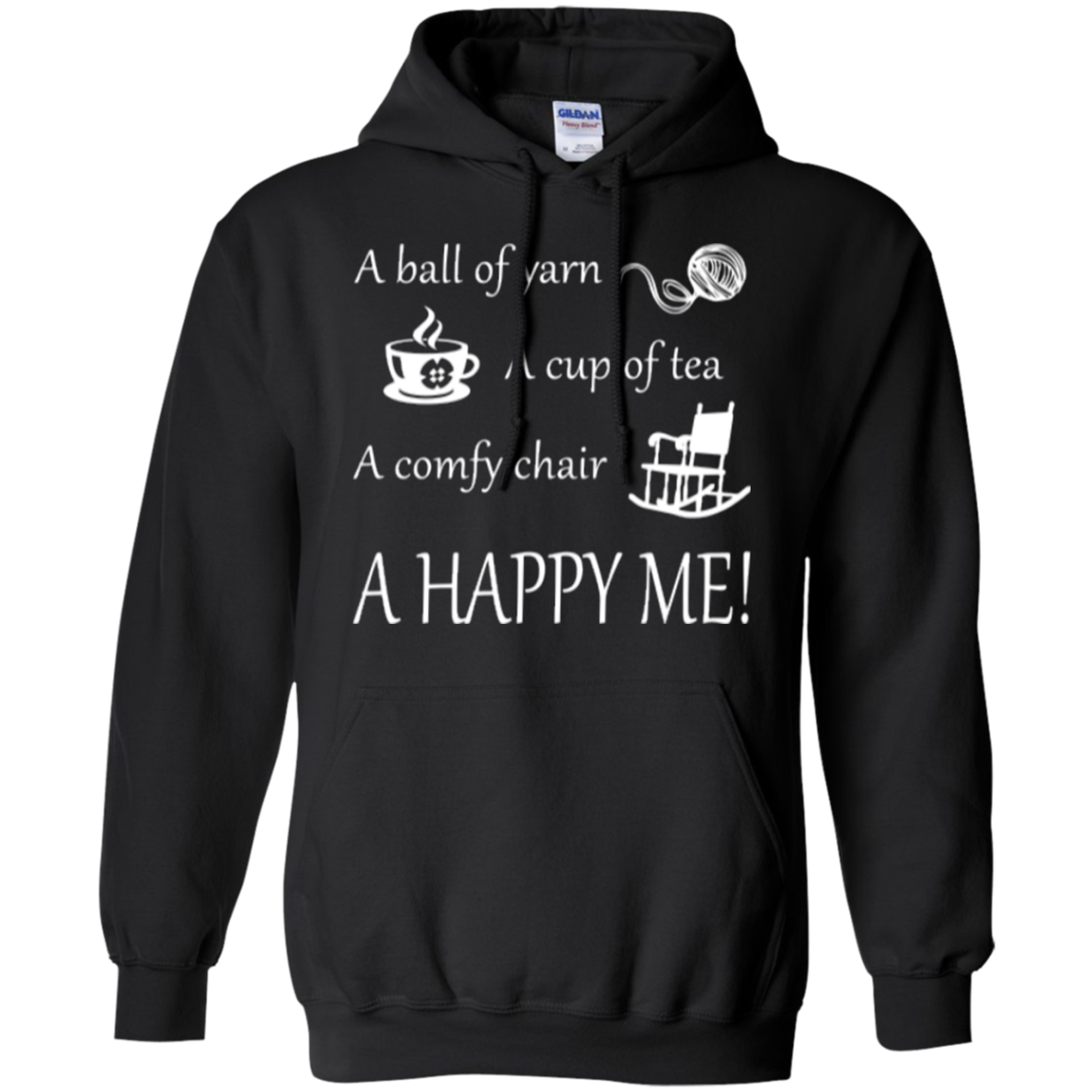 A Happy Me Pullover Hoodies - Crafter4Life - 1