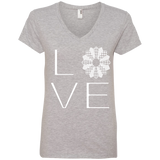 LOVE Quilting Ladies V-Neck Tee - Crafter4Life - 1