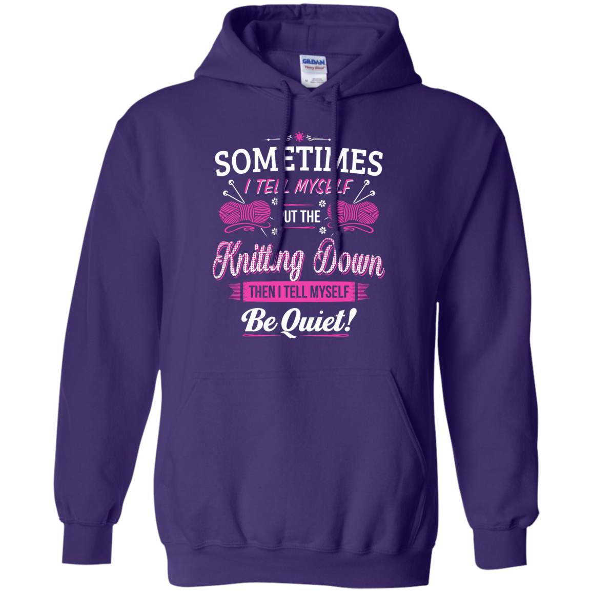 Put the Knitting Down Pullover Hoodies - Crafter4Life - 9