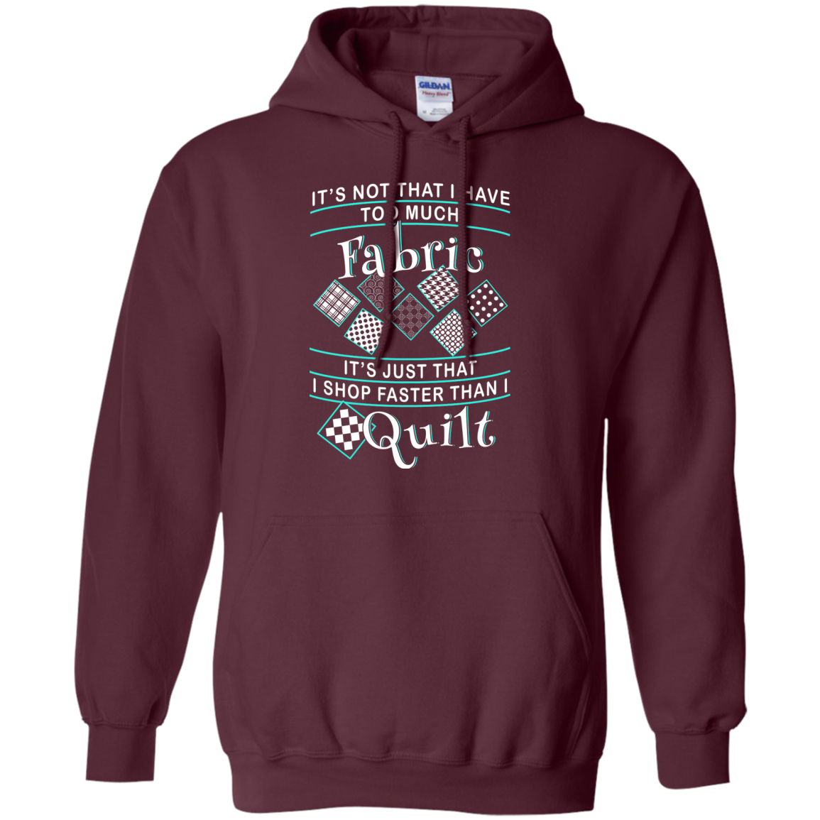 I Shop Faster than I Quilt Pullover Hoodies - Crafter4Life - 7