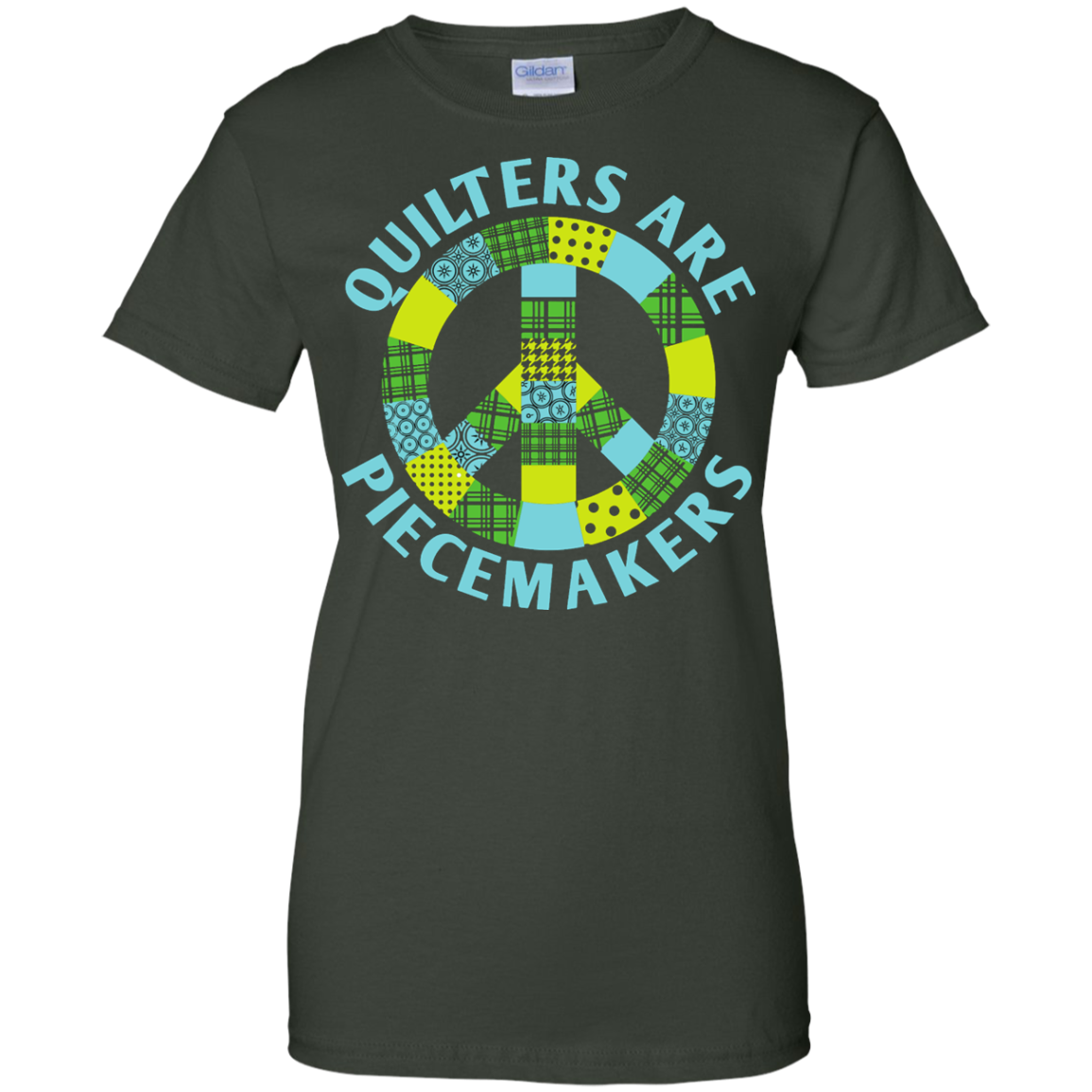 Quilters are Piecemakers Ladies Custom 100% Cotton T-Shirt - Crafter4Life - 1