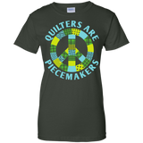 Quilters are Piecemakers Ladies Custom 100% Cotton T-Shirt - Crafter4Life - 1